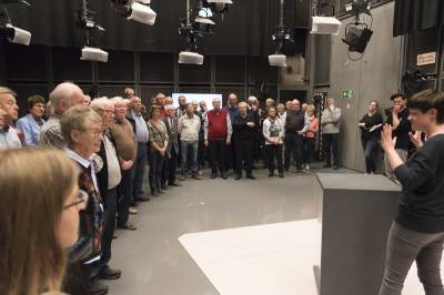 Besuch Landtag-NRW und WDR am 26.04.2018 in Düsseldorf - Wie entsteht eine Fernsehproduktion?